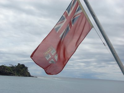 The Fijian flag