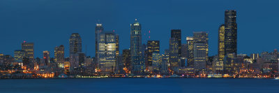 Seattle Panorama, Six Images