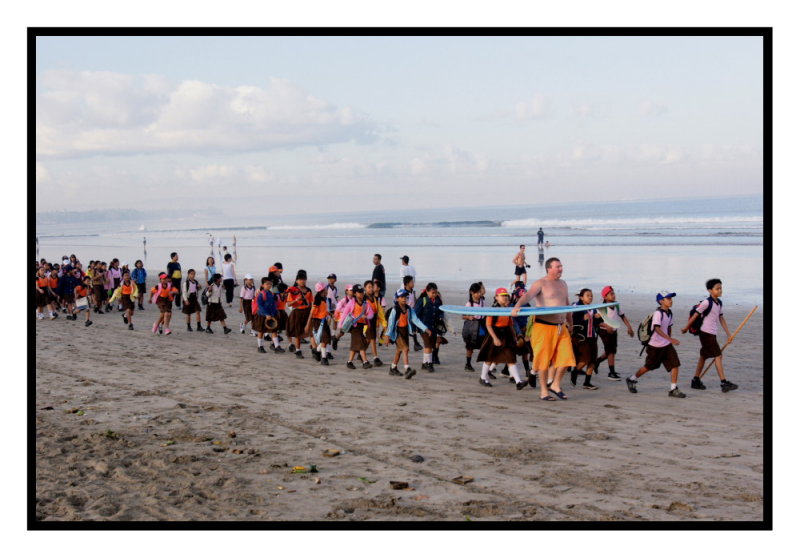 Kuta Surfer with Friends