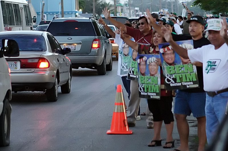 Political Campaigning - Island Style