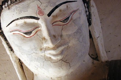 Cracked Face Buddha
