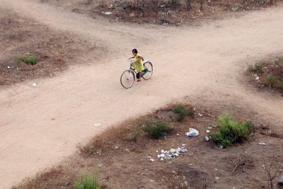 Small Girl - Big Bike