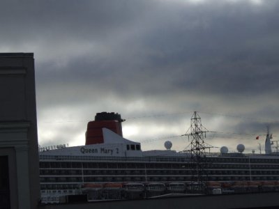 Queen Mary 2 in Harbour