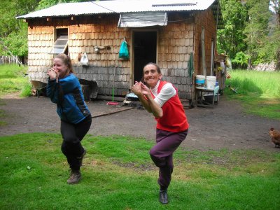 yoga with Senora Cremilda