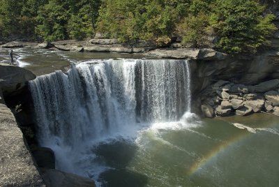 Cumberland Falls in the Daniel Boone National Forest, KY