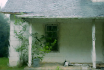 Abandoned House in Storm