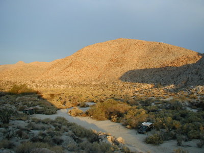 Our Camp at Sunrise
