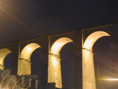 02-12-18 France . . . Aquaduct at night