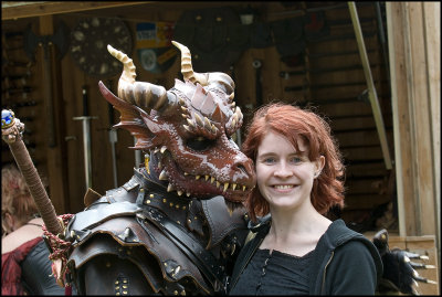 Mr. Dragon and Marissa