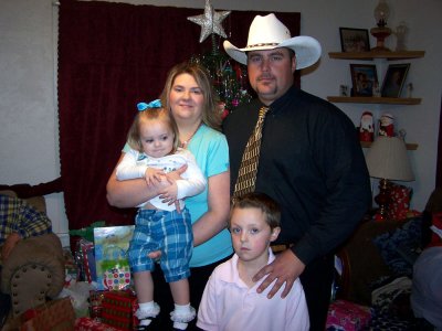 James Welch family Christmas 2006