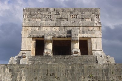 Temple of Jaguars-Overlooks the Ballcourt