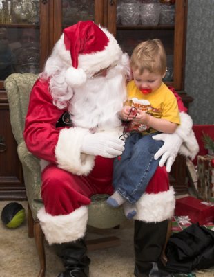 Santa and Liam