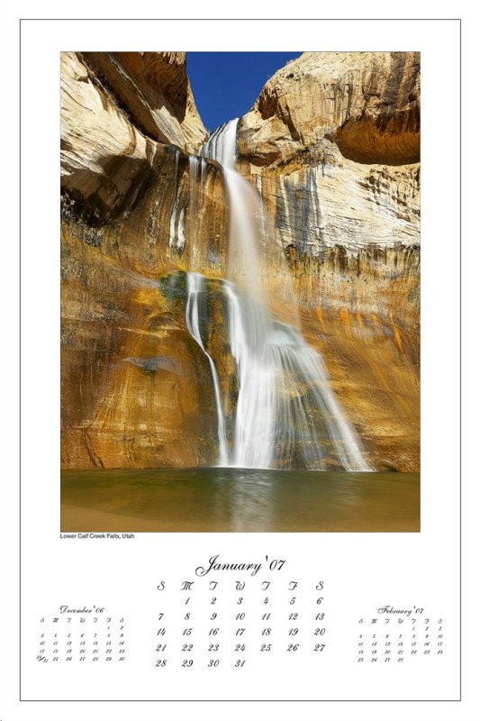 2007 Calendar - 01 January
