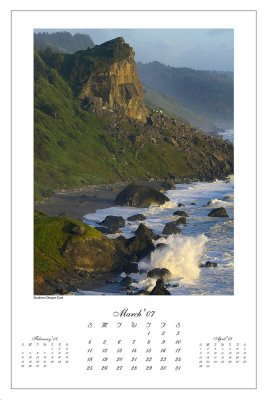 2007 Calendar - 03 March