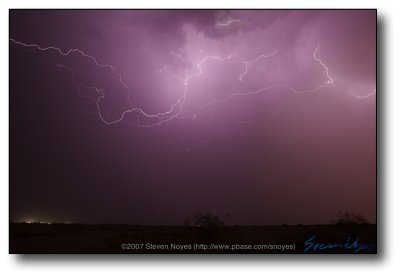 Arizona Monsoon Lightning 2007