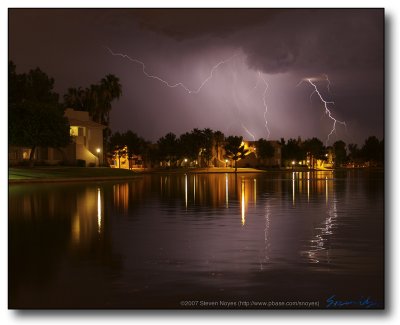 Arizona Monsoon Lightning 4 : Chandler, AZ