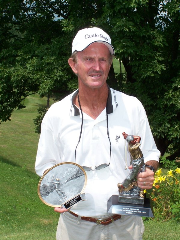Ron Buckelew wins Botetourt Division 2 with a match card 63 over Tommy Firebaugh and Glen Clement