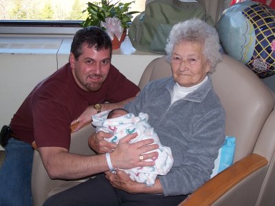 Jeff, Memaw, and Kelsey