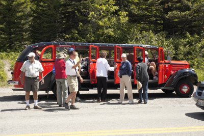 Glacier Park red bus tour