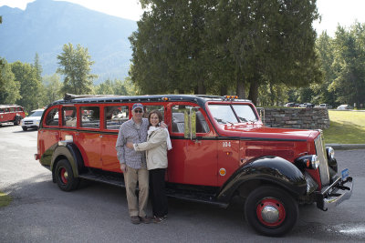 Glacier Park's Red Bus