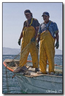 Fishermen & Shark