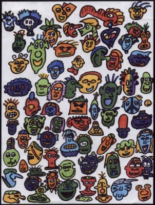 Doodling Faces
