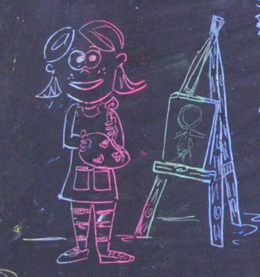 ... In Scratched Colors