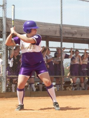 Kelly At Bat