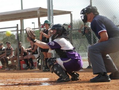 Heather Behind the Plate