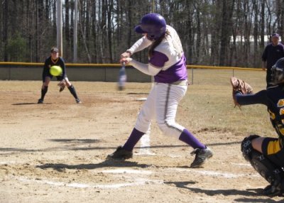 Katy at the Plate