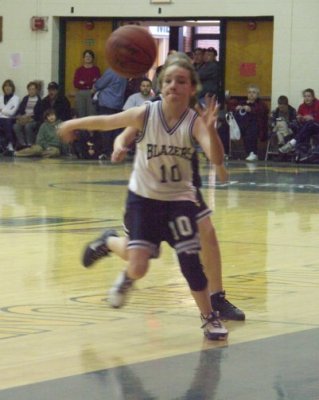 Katherine Saves The Ball