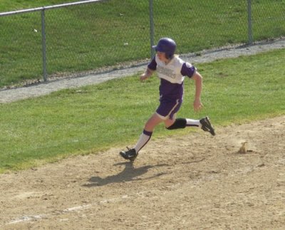 Maggie Flies to the Plate