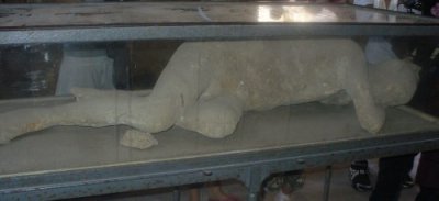 Lava Victim in Pompei