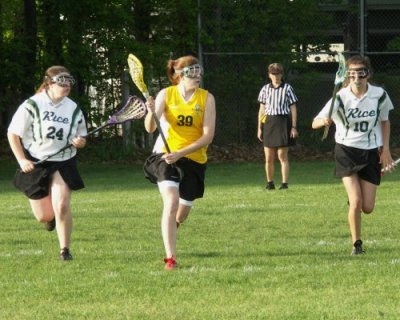 Meagan Splits the Defense