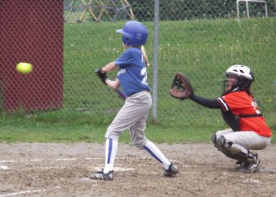 Abi at Bat