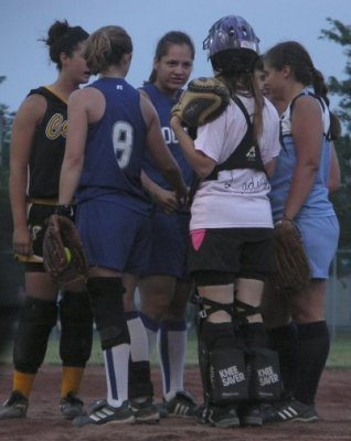 Kate & Whit in All Star Huddle