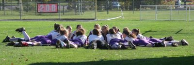 Pre-Game Crop Circle Making