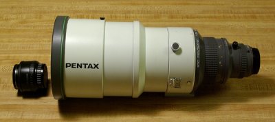 Pentax SMC-A* 400mm f2.8 Telephoto Lens