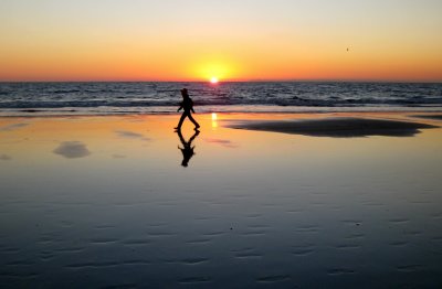 sunset stroll santa monica