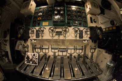 USS Cod Submarine Generator Control Room with  15mm Fisheye