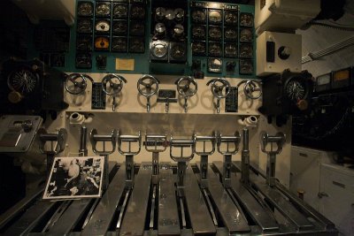 USS Cod Submarine Generator Control Room with 17-40 mm @ 17mm
