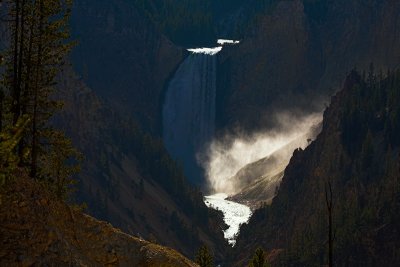 Lower Falls, Grand Canyon, Yellowstone National Park
