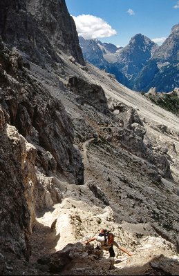 Sentiero Bonacossa. South part