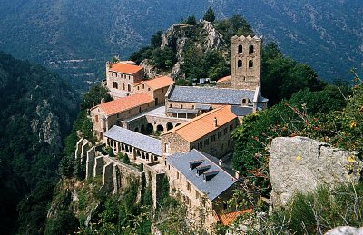 Abbey de Saint-Martin-du-Canigou. September.