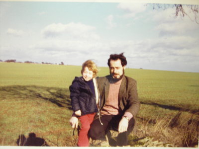 Dad and Jason in England
