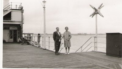 James and Marjory at Southend May 1965