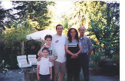 Bill, Dan, Jason, Mary and Dad