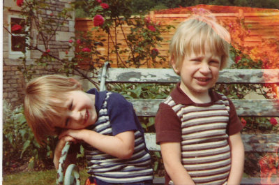 Adrian and Marcus looking like Dorks.