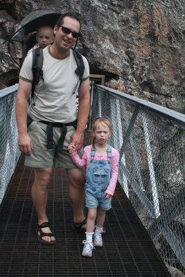 Up on the bridge