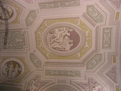 Ceiling Paintings inside the Vatican